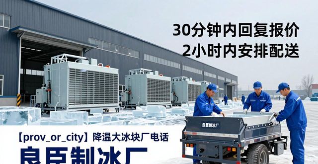 乌鲁木齐降温大冰块厂电话 良臣制冰厂